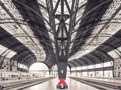 Alvia Train Station, Barcelona © Franck Bohbot