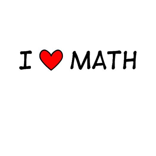 I heart math t-shirts