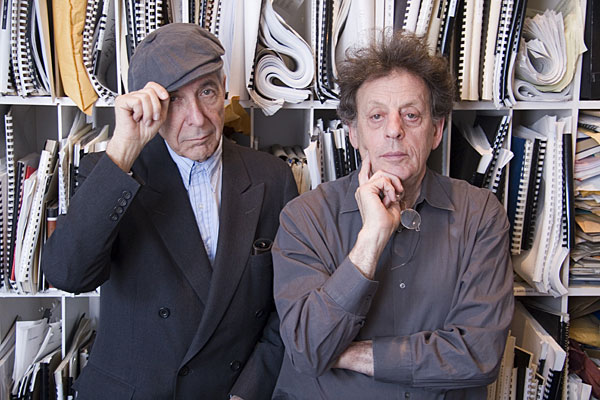 Philip Glass and Leonard Cohen
